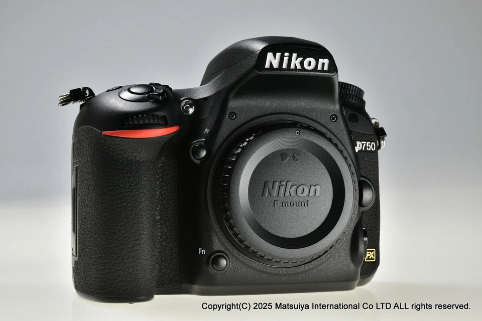 NIKON D750 24.3MP DSLR Camera Body Excellent - Image 2 of 4