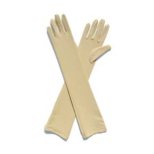 Bridal Long Gloves Elbow Length Stretch Dance Wedding Party Women 2 Pieces