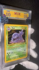 Muk 13/62 GRADED PRISTINE 10 GEM MINT PGC pokemon card holo 1999 original rare