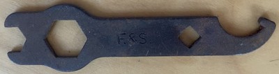 Alter F. & S Fahrradschlüssel  - Fahrradwerkzeug - Bordwerkzeug - Bicycle