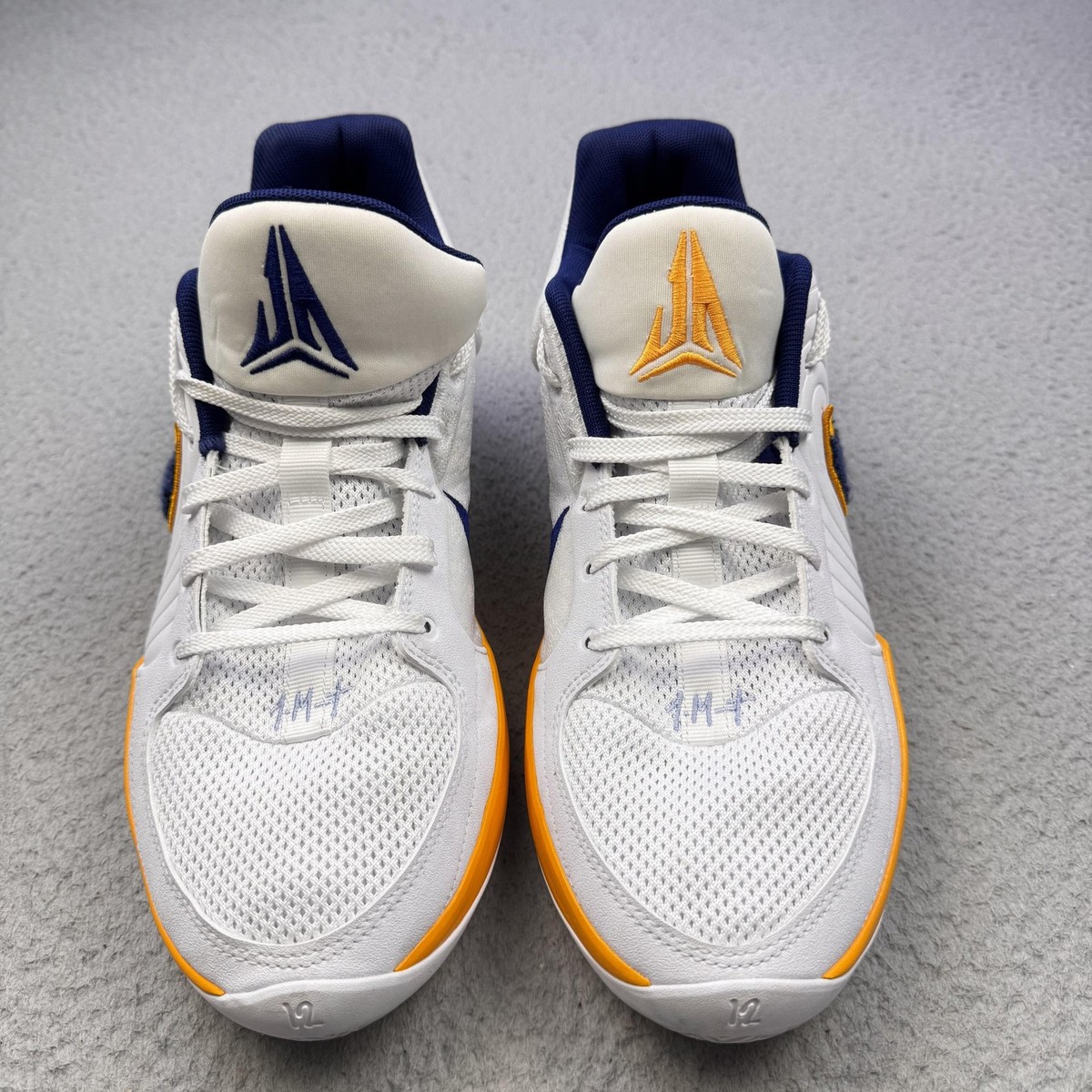 Nike Ja 2 Murray State Shoes Mens Size 11.5 White Blue Basketball