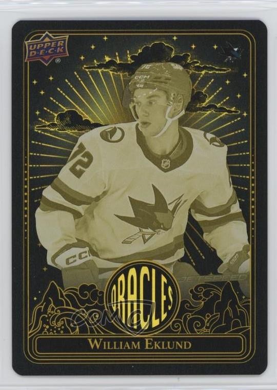 2024-25 Upper Deck Extended Series Oracles William Eklund #O-25