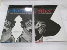 Lewis Carroll Barry Moser ALICE & LOOKING GLASS set One vol SIGNED by Moser