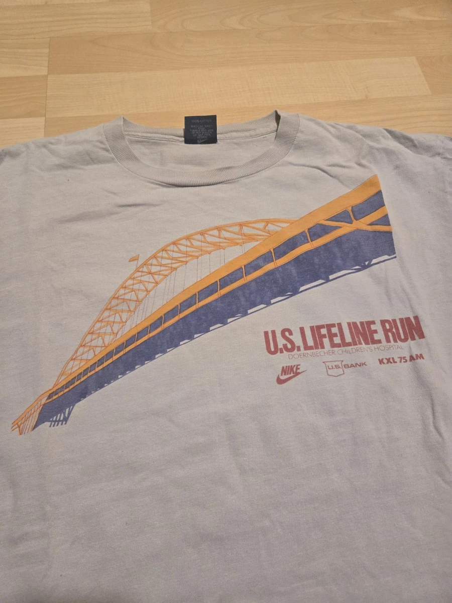Nike Long Sleeve Blue Vintage T-Shirts for Men for sale | eBay