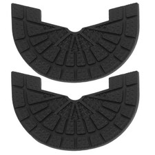 1 Pair Nonslip Sole Heel Pads Sneaker Heel Repair Pad Rubber Shoe