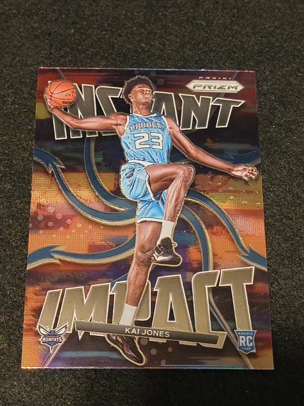2021-22 Panini Prizm - Instant Impact Kai Jones #20 (RC)