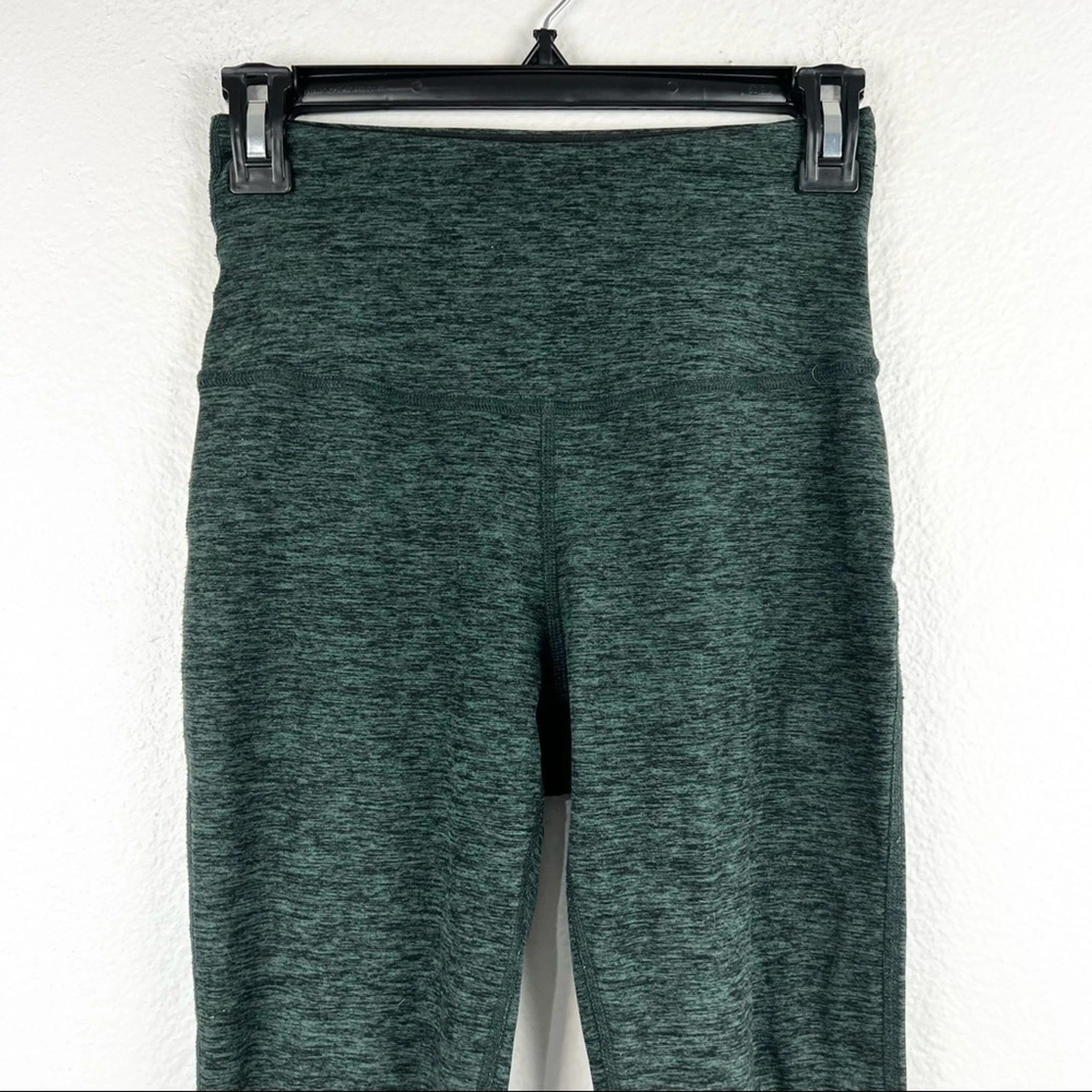 beyond-yoga high rise space dye elastic cuff detail leggings