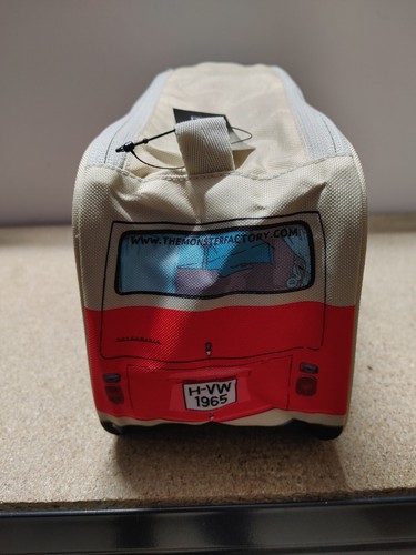 The Monster Factory Red VW Bus Wash / Make Up Toiletries Bag - Picture 3 of 9