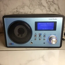 THE LIVIO INTERNET RADIO NPR /POWER CORD Aux/speaker Works No Internet Service H
