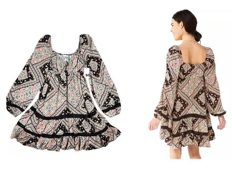 ONLY Onlsindy Life S/S O-Neck Mix Dress Jrs - Abito Corto Primaverile Per Ragazze - Girocollo E Maniche Corte - 2