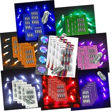 48 SUBMERSIBLE LED Waterproof Balloon Floral Mini Light Wedding Party Multicolor