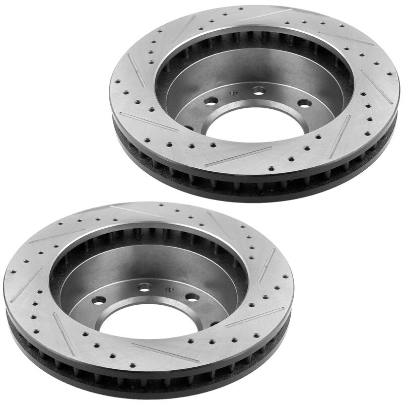 Front Disc Rotors Brake Pads for Chevy Silverado GMC Sierra 2500 HD