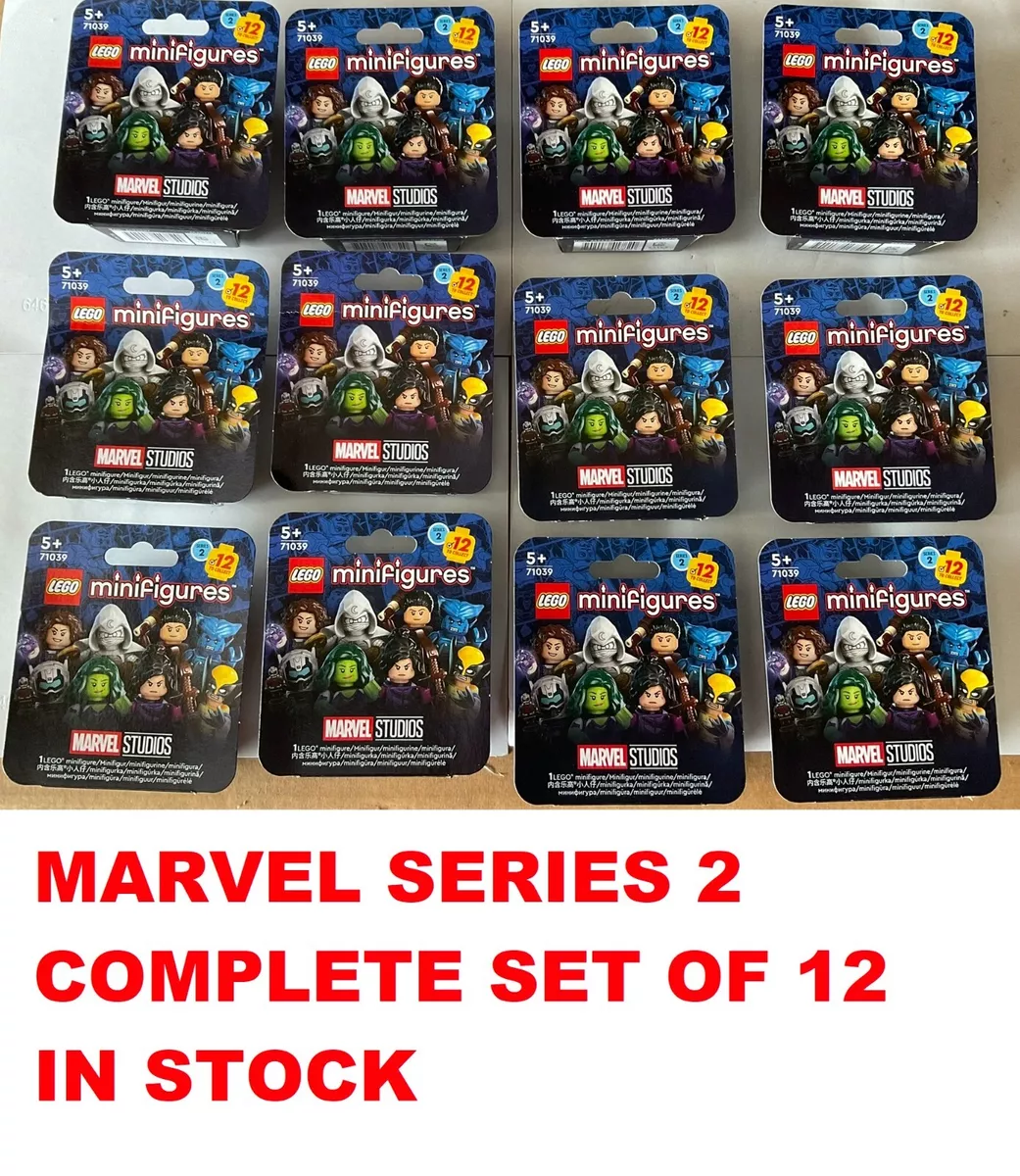 LEGO MARVEL STUDIOS Series 2 Collectible Minifigures 71039 - Complete Set  of 12