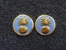 K7-19) Frankreich Legion Kragenabzeichen  INSIGNE COLLET  OR ECOLE MILITAIRE