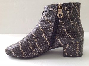 topshop snakeskin ankle boots