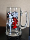 Vintage  Disney Heavy Glass Mug Mickey Mouse  Captain Mickey Mouse    — photo 1