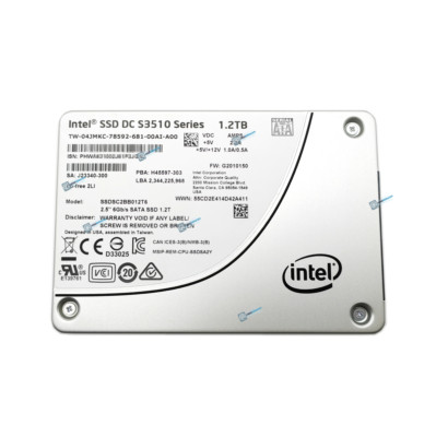 SSDSC2BB012T6 Intel  SSD 04JMKC S3510 1.2TB SATA 6Gb/s 2.5'' Solid State Drive