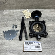 Milwaukee ML223E D L 3” Lug Style Butterfly Valve With Lever Handle Kit, New