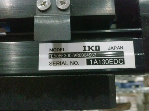 PARKER BE Series Servo Motor X2 with IKO Precision Positioning Table X2 - Picture 9 of 11