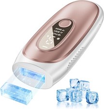 Laser Hair Removal with Speedy Sapphire Ice Cooling, Aopvui Painless IPL Hair Re