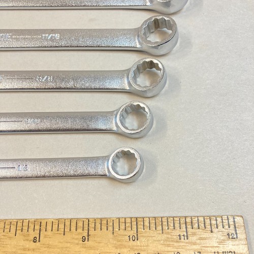 Williams Set di chiavi combinate 6 pezzi 12 punti SAE finitura satinata USA NUOVE! - Foto 12 di 12