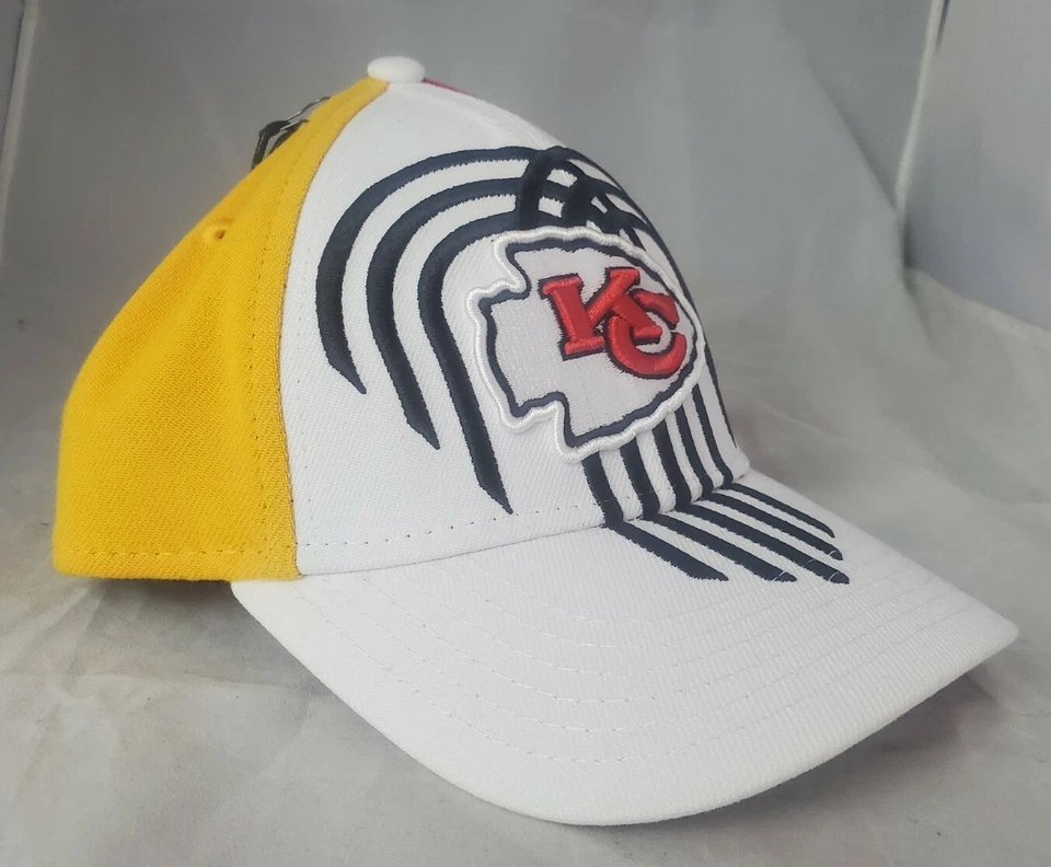 Кепка с белым флагом New Era Kansas City Chiefs 2019 NFL Draft 39Thirty молодежный размер - Изображение 3 из 4