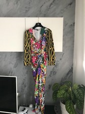 RIXO women's long dress size S Colorful Silk and Viscose