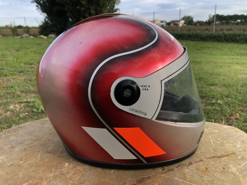 Bieffe Casco Vintage D’epoca 1982 Stile Graziano Rossi - Foto 3 di 13
