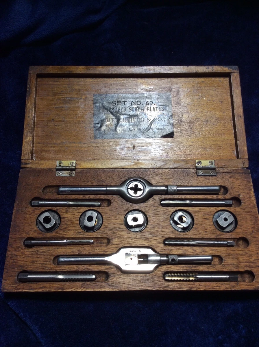 Vintage Butterfield Co Tap and Die Set 69