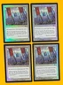 MTG KNIGHTHOOD (FOIL) (x 4) Urza's Legacy (OldManMTG 006-440)