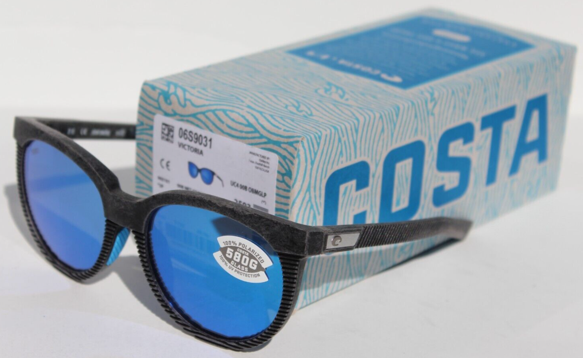 COSTA DEL MAR Victoria 580G POLARIZED Sunglasses Net Gray  display picture 3