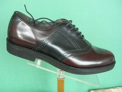 Vintage Men's Keith Highlanders Black & cordovan Saddle Vintage Men's Keith Highlanders Black & cordovan Saddle