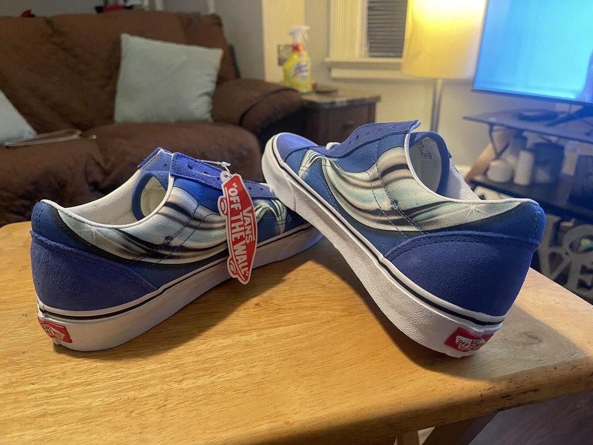 VANS★OLD SKOOL WARP★NEBULAS BLUE/CHROME★兼用 Vans Old Skool Warp Nebula Blue Chrome メンズ - VN0A4U3B21P - JP