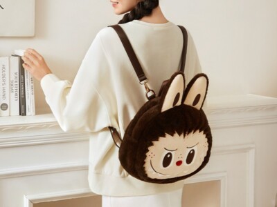 Classic Bag シリーズ LABUBU ビッグ ヘッド バックパック POP MART Classic Bag Series LABUBU Big Head Backpack 33×10