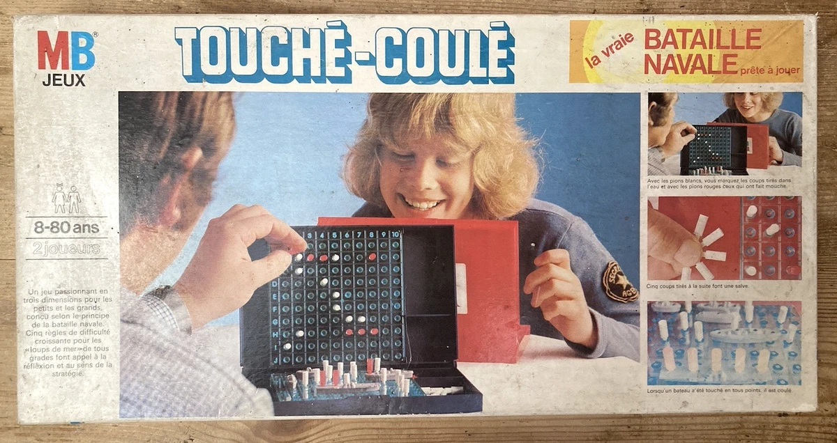 Touché-Coulé - Jeu de voyage MB (dans boite) Quasi NEUF