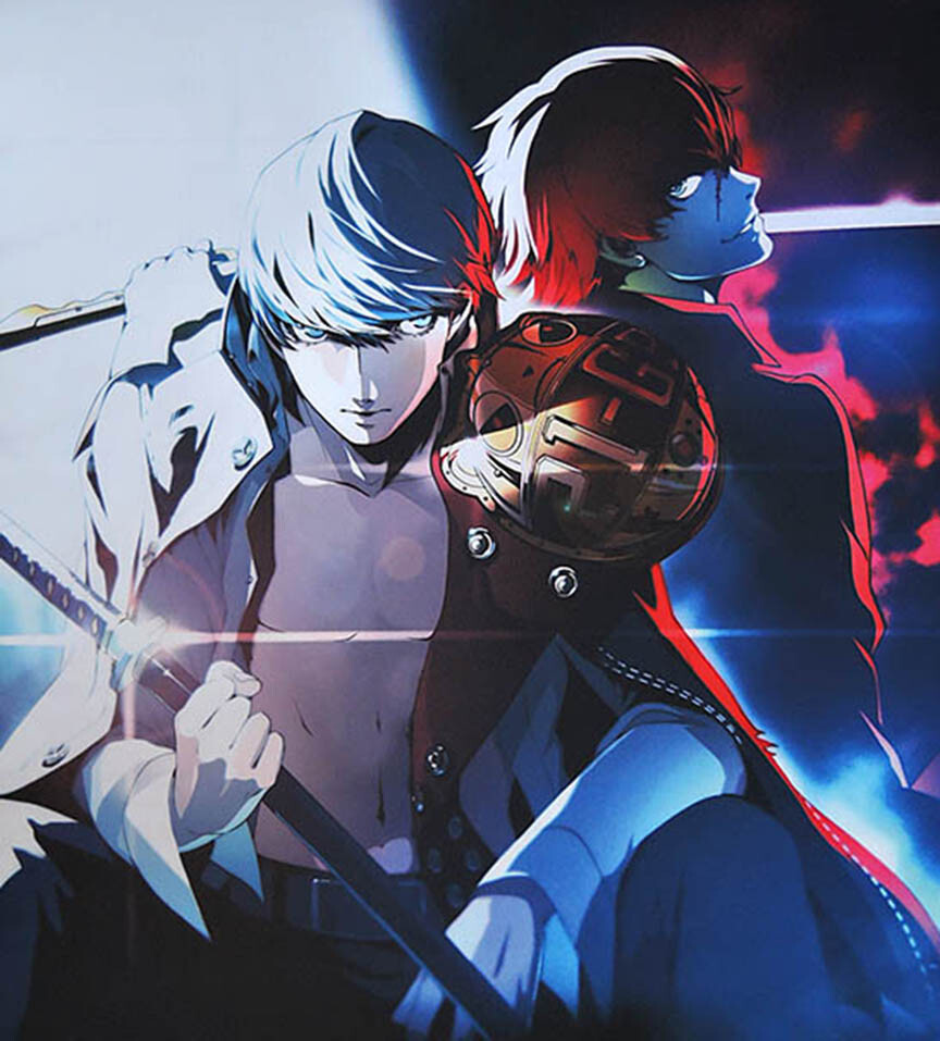 ATLUS PERSONA 4 ARENA ULTIMAX ANIME FABRIC WALL SCROLL HANGING ART