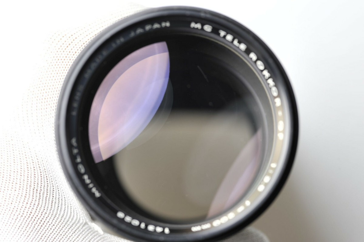Minolta MC Tele Rokkor-QF 200mm F3.5 [1431026] | eBay