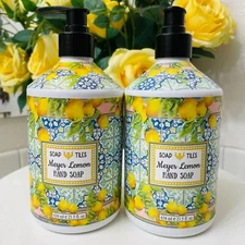 Home And Body Co. Tiles Meyer Lemon Citrus Gel Wash Hand Soap 636 ml, 21.5 fl oz