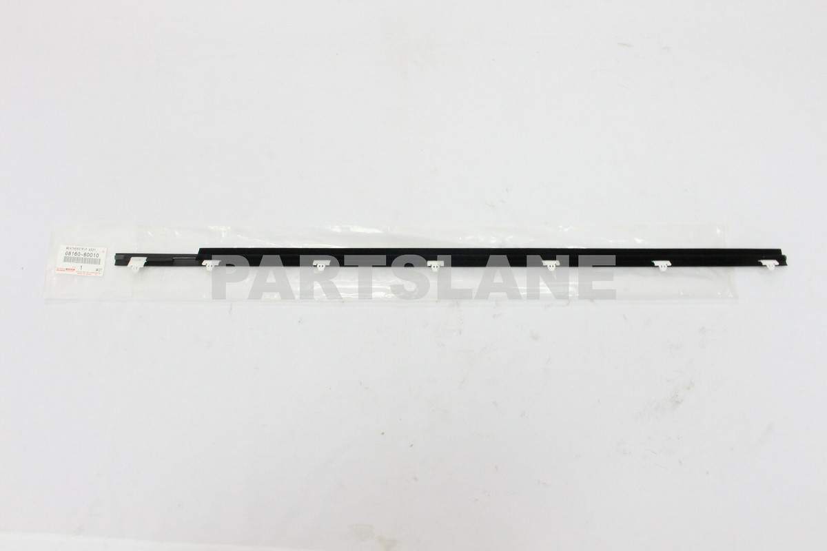68160-60010 Toyota OEM Genuine WEATHERSTRIP ASSY, FRONT DOOR GLASS
