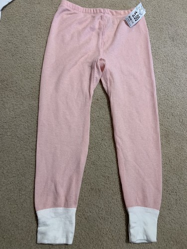 Super Soft Waffle Thermal Pants~Pink 