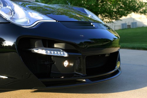 Porsche GTS Evo Inférieur Avant Spoiler Lèvre 911 986 Boxster 996 987 Cayman 997 - Photo 3 sur 13