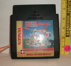 NINTENDO RBI BASEBALL (Nintendo NES) Authentic Tengen Cart Only Tested Works A24