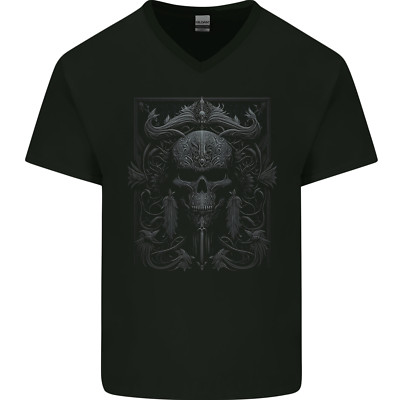 Maglietta Uomo Heavy Metal – Nero, Taglia XXXXXL (5XL), 100% Cotone, Stampa Digitale Vintage, Girocollo, Vestibilità Regolare, Per Fan Del Rock