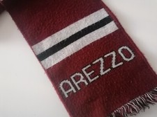 Sciarpa Arezzo Calcio Ultras Amaranto tifosi. DA COLLEZIONE