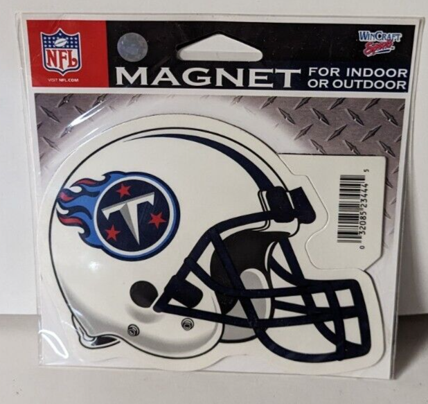 Tennessee Titans 5-inch NFL Helmet Magnet for Indoor Outdoor Use  
