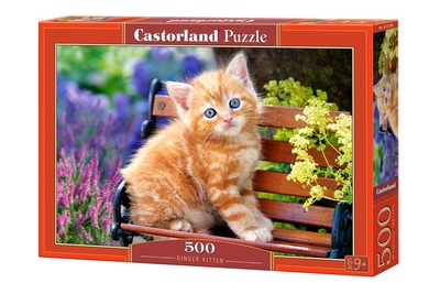 Castorland B-52240 Puzzle Ginger Kitten Rothaarig Kätzchen Katze