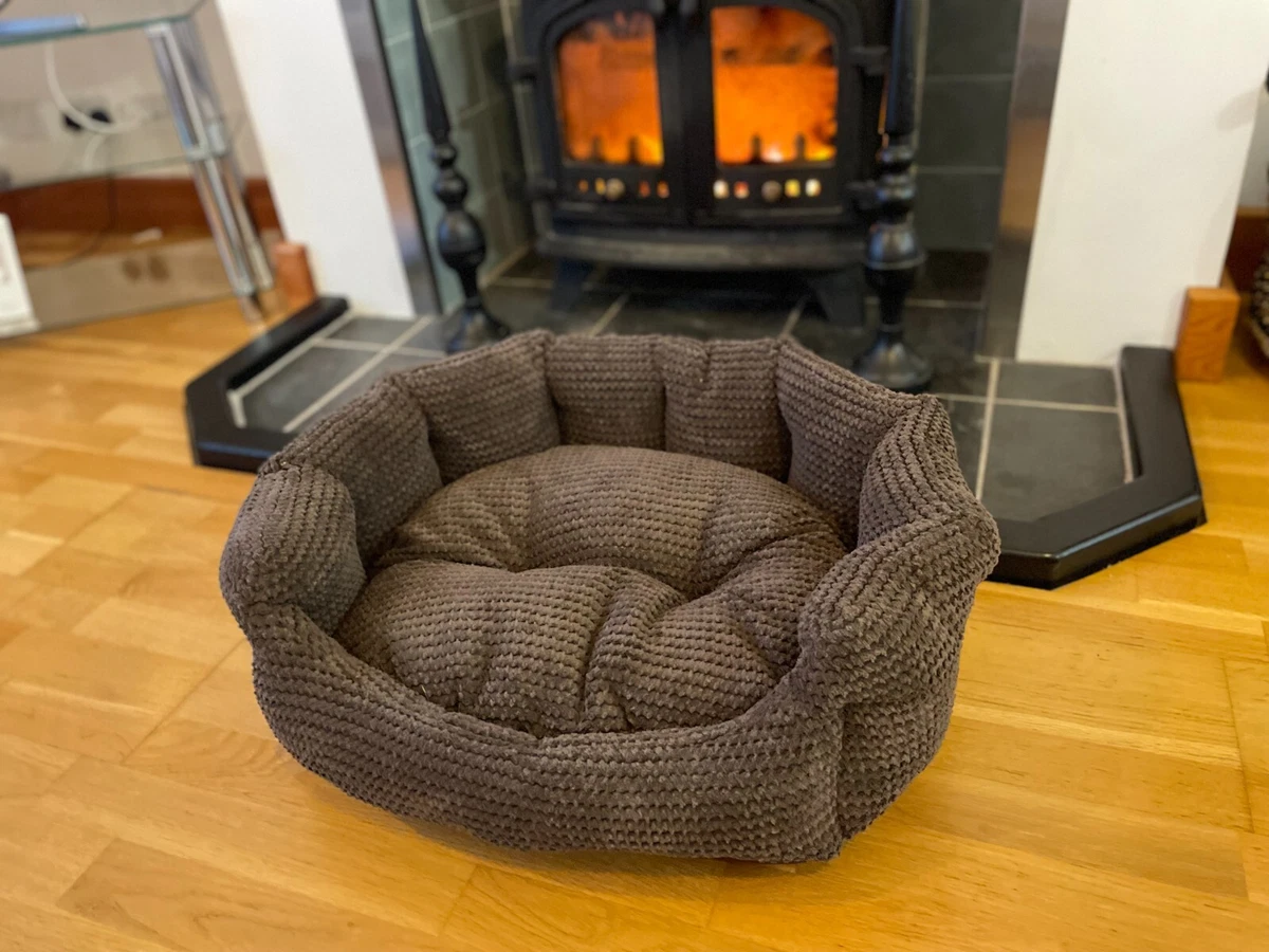 Snug Cosy Chocolate Waffle Snuggle Bed UK Best Filled Beds not