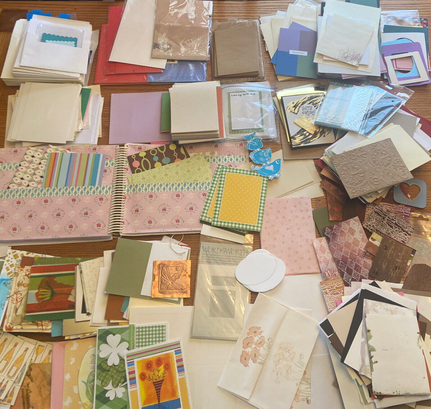 Card Making Supplies Lot Scrapbooking Cards Paper latest & Envelopes Ki Low price