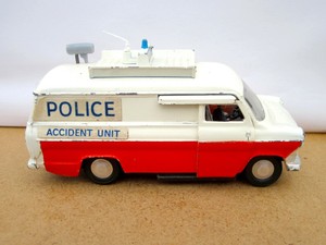 dinky toys ford transit van police accident unit