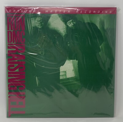RUN DMC - Raising Hell MOFI Sealed Vinyl 45 RPM - Limited Edition to 3000 copies